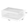 Plastic Storage Box Portable Durable Transparent Small Items Case Square Jewelry Beads Container Power Tools Holder