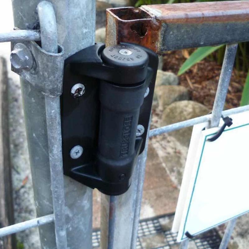 Auto Closing Gate Hinges Weatherproof Auto Closing Gate Hinges with Safety Cap Tension Adjustment System for Gate