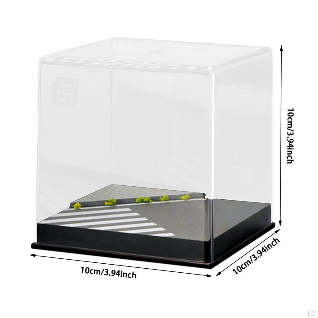 1/64 Acrylic Display Case, Transparent Storage Organizer for Figures And Memorabilia