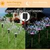 300/420 LED Outdoor Solar Garden Light, Upgraded Fireworks Light, 8 Lighting Modes,outdoor Decoration On Garden Terraces,Halloween,Christmas