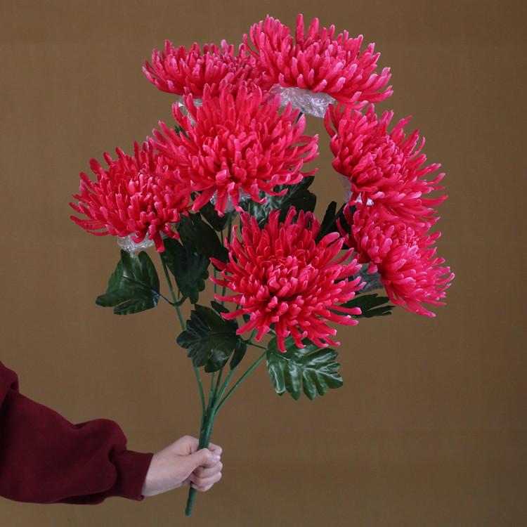 Immortal flower marigold, simulated flower, chrysanthemum sacrifice, 7 simulated marigold flowers, fake flowers, dragon claw chrysanthemums