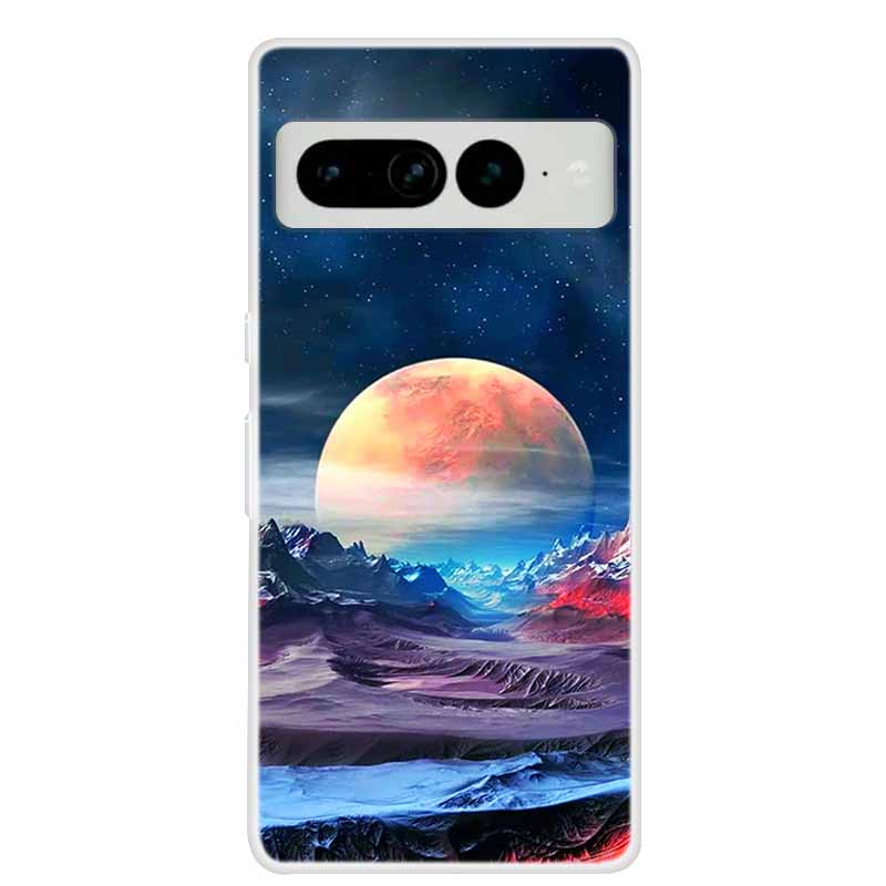 For Google Pixel 7 Pro Case Luxury Silicone TPU Soft Back Cover Phone Case For Google Pixel7 Pro Coque Audio Shockproof Funda