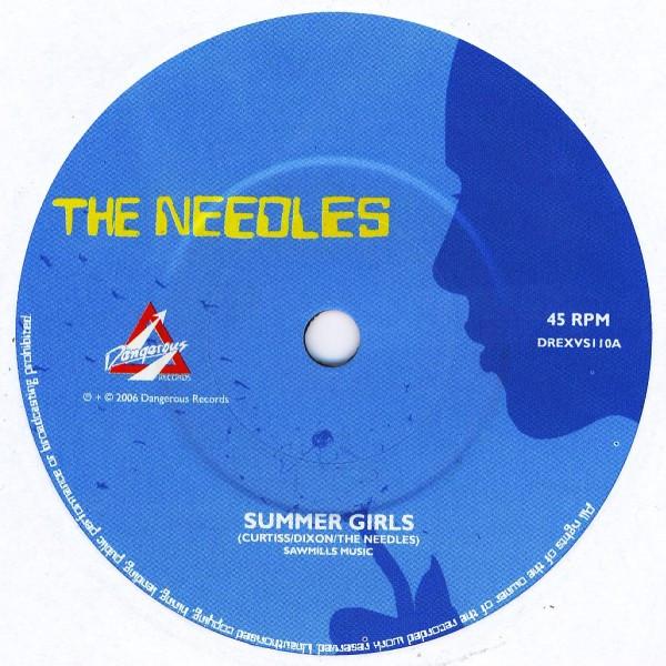 

7inch Record NEEDLES Summer Girls DREXVS110B 2006 UK Rock Used