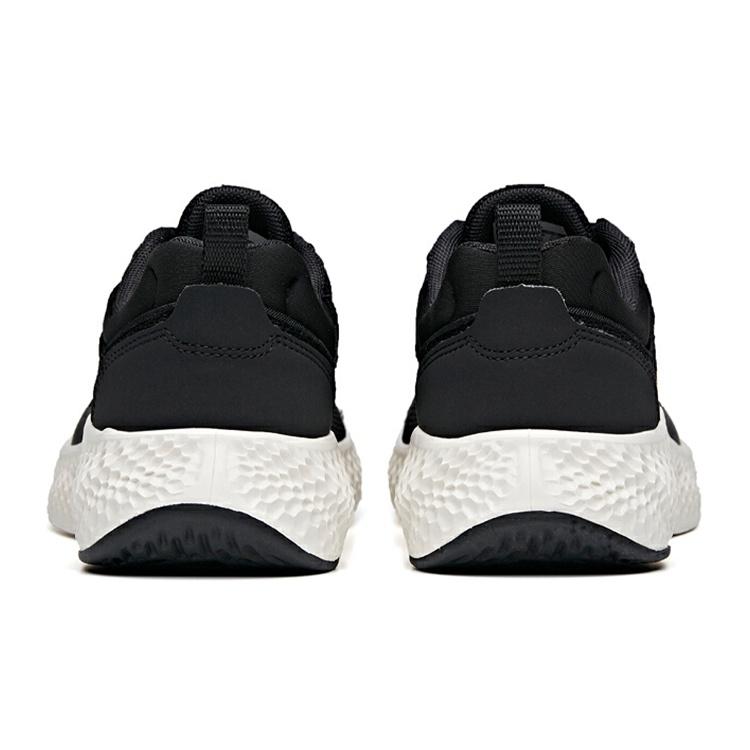 (WMNS) ANTA Running Series Sneakers 'Black Ivory White' Women's 122115536S-4