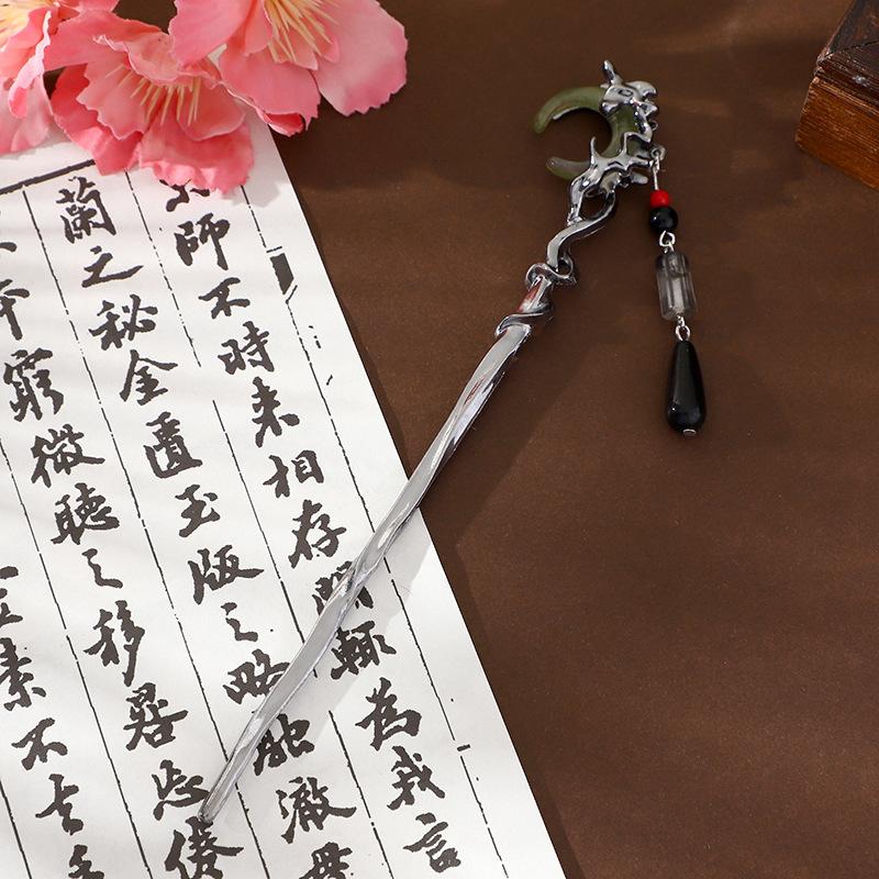 Halvmåneformede hårnålerSpiralfjær-hårnålerBarnehårnåler med vanndråpeperlerPerleblomst Hårtilbehør