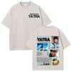 Singer SEBASTIAN YATRA Entre Tanta Gente Tour  Print T Shirt Unisex Cotton Casual Vintage Washed Oversized Tshirts Streetwear