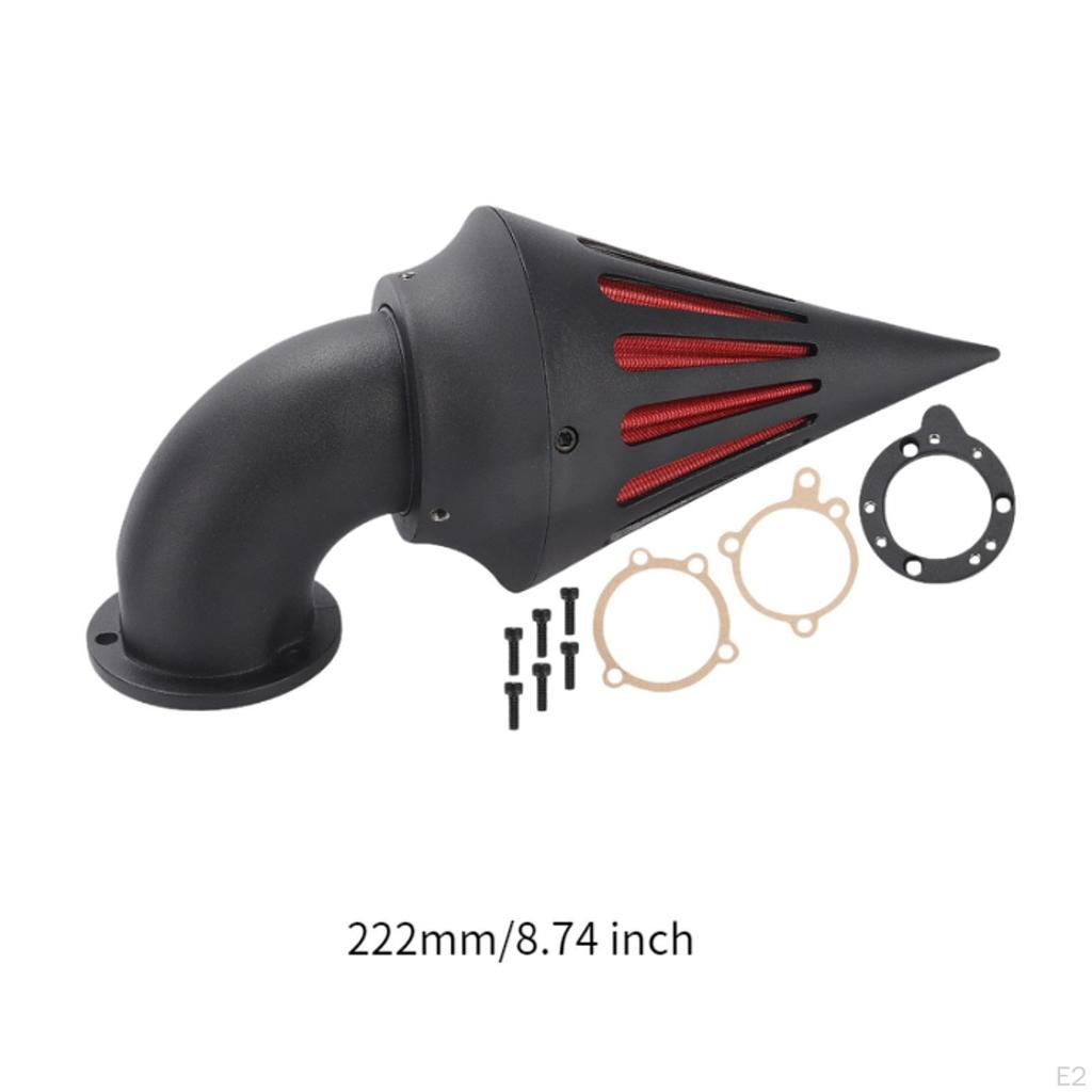 Motorcycle Air Cleaner Kit Practical Accessories Replace for XL 2004up Black