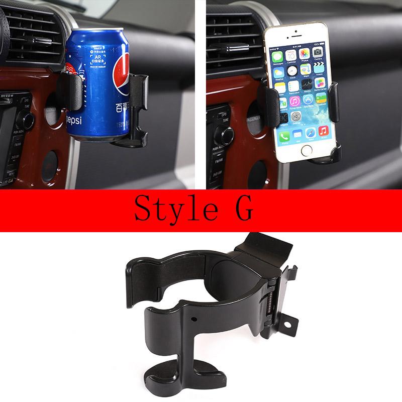 

Center console Multi-function bracket Phone Dialogue Cup holder Holder navigation For Toyota FJ Cruiser 2007-21 Car Accessories