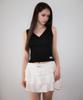ROSEFRANTZ Cancan Frill Mini Skirt [White]