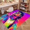 Michael Jackson Print Rug, Washable Floor Carpet, For Entryway Dorm Laundry Room Office Study, Home Decor Birthday Christmas Gift