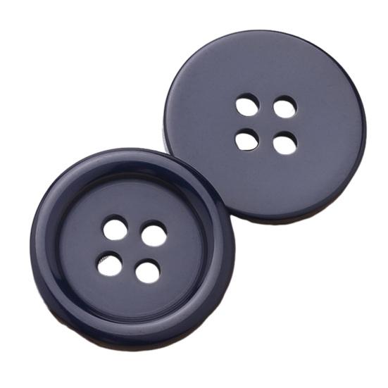 110Pcs Resin Cat Eye Buttons 9mm-30mm Four-Eye Buttons Sewing Accessories DIY