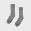 (3-Pack) Square Logo Socks - Black, White, Gray