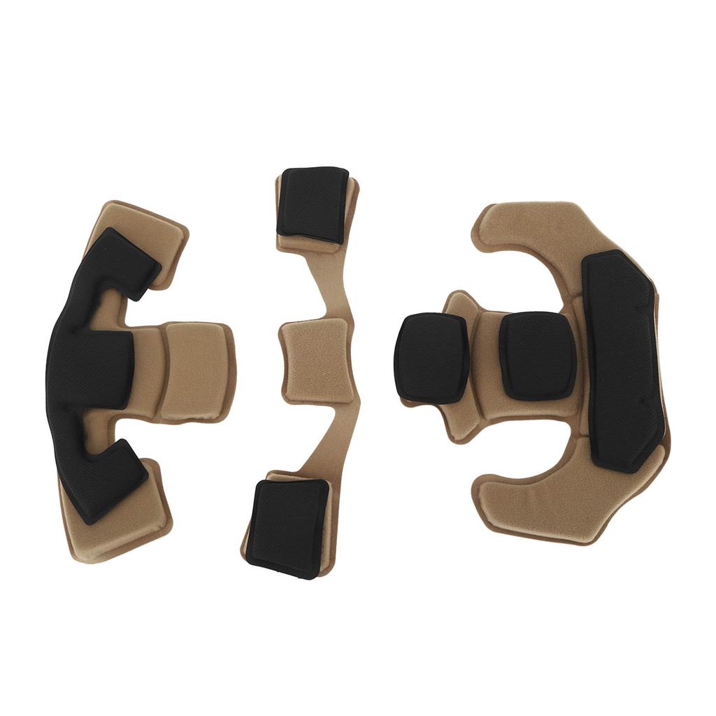 3PCS Pad Protective Sponge Lining Helmet Padding Kit for Motorcycle Scooter Bike Cycling Helmet