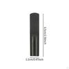 Black Saxophone Mouthpiece, Replacement Accessories, Gift, Musical Instrument for Beginners, School