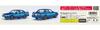 Hasegawa Nissan Bluebird Sedan SSS Attesa Limited Early Model with Trunk Spoiler Plastic Model Kit 20562 1/24 4-door (U12 Type)