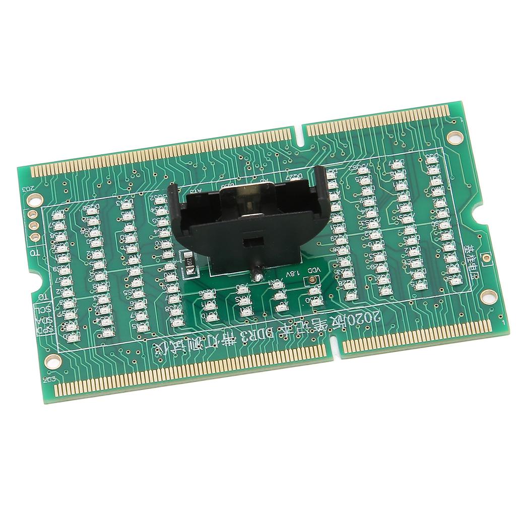 Computer Memory Tester DDR3 Port Light Emitting Diodes Forward Reverse Available Mainboard Memory Slot Tester Card