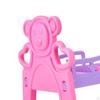 Assembly Dollhouse Bed Accessories Miniature Models Cute Cradle Unpainted