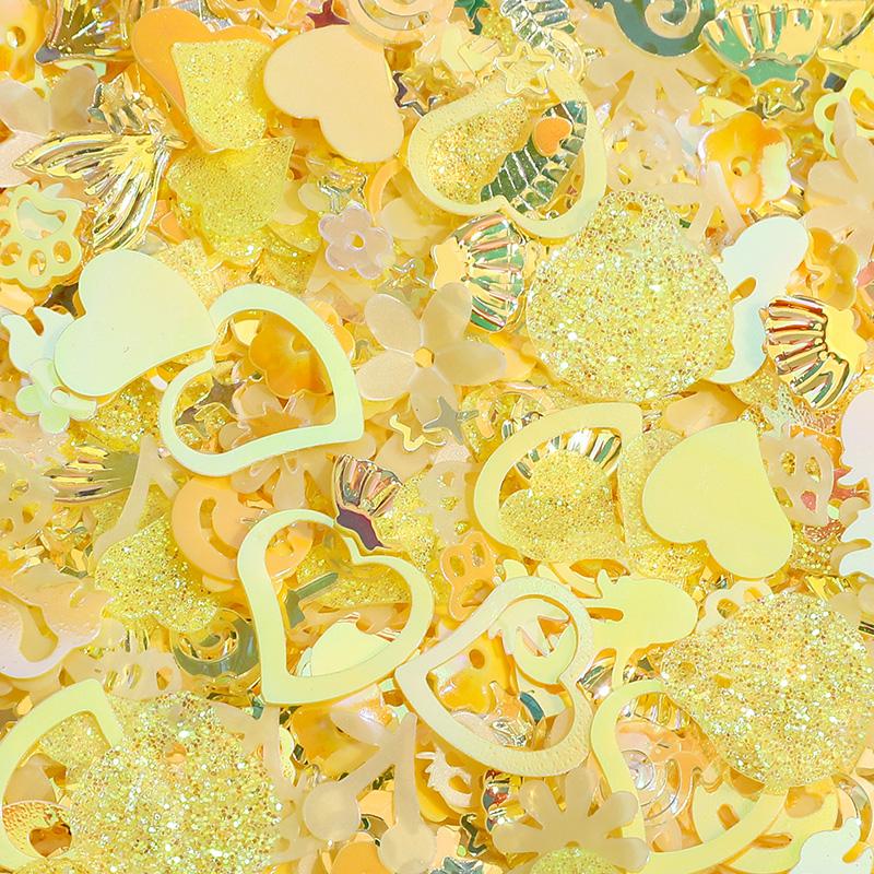 10G Glitter Sequin 1-16mm Pvc Flat Loose Sequins Women DIY Accessory Sewing Wedding Crafts Garment Decoration