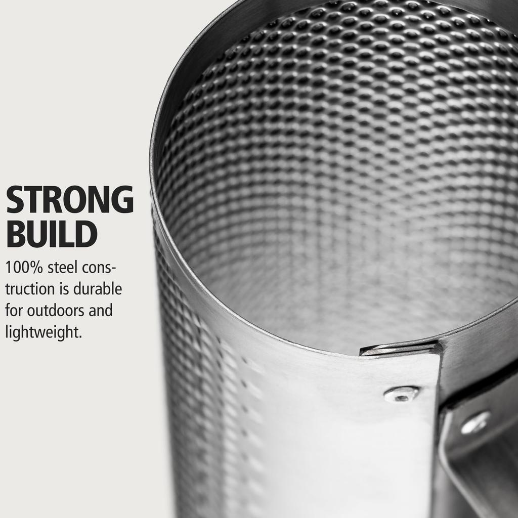 MEINL Percussion Merengue Guira Brushed steel MGU4 ABS X-Small (with creper) []