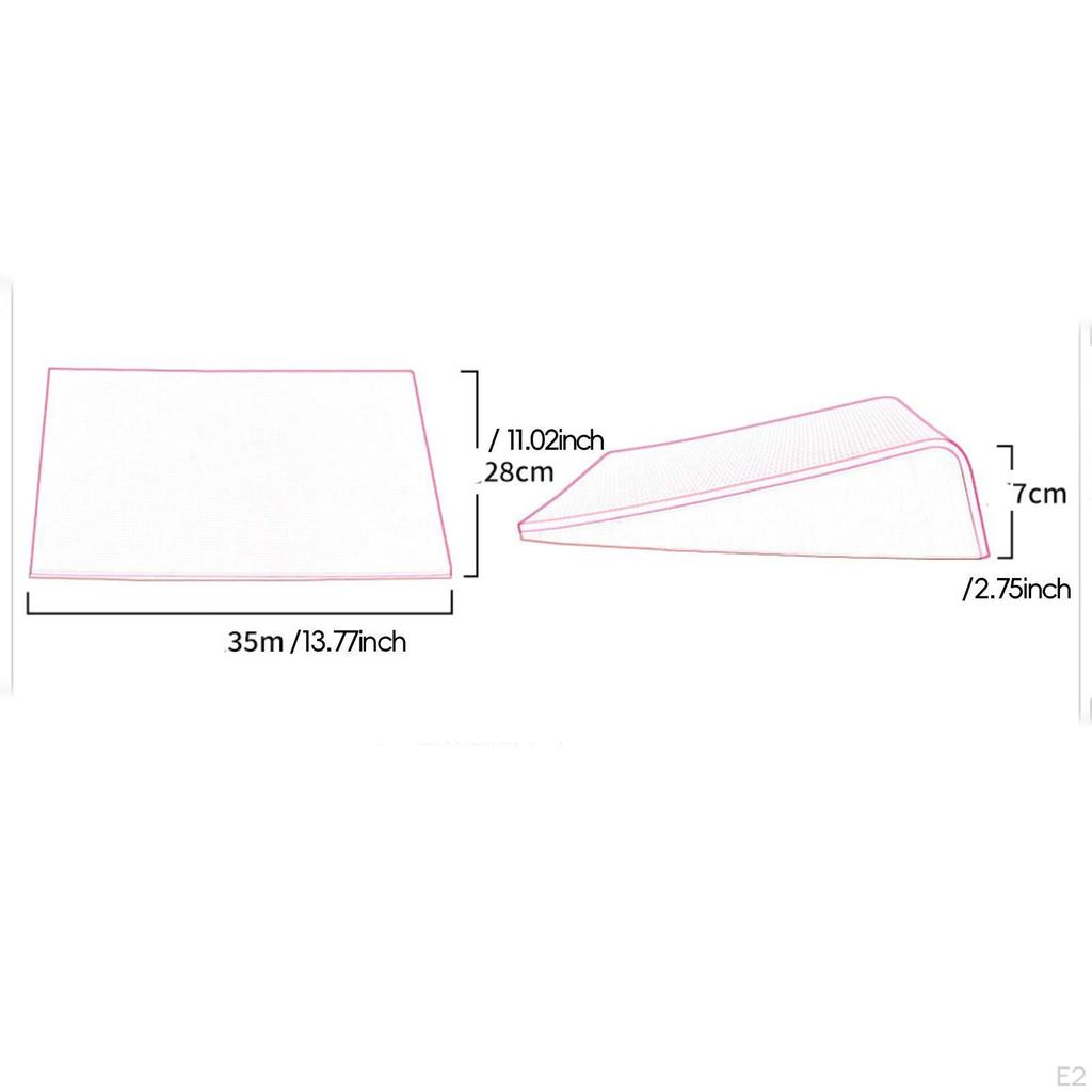 Butt Pillow Chair Pad Ergonomic Multipurpose Seat Cushion Wedge for Kitchen Dining