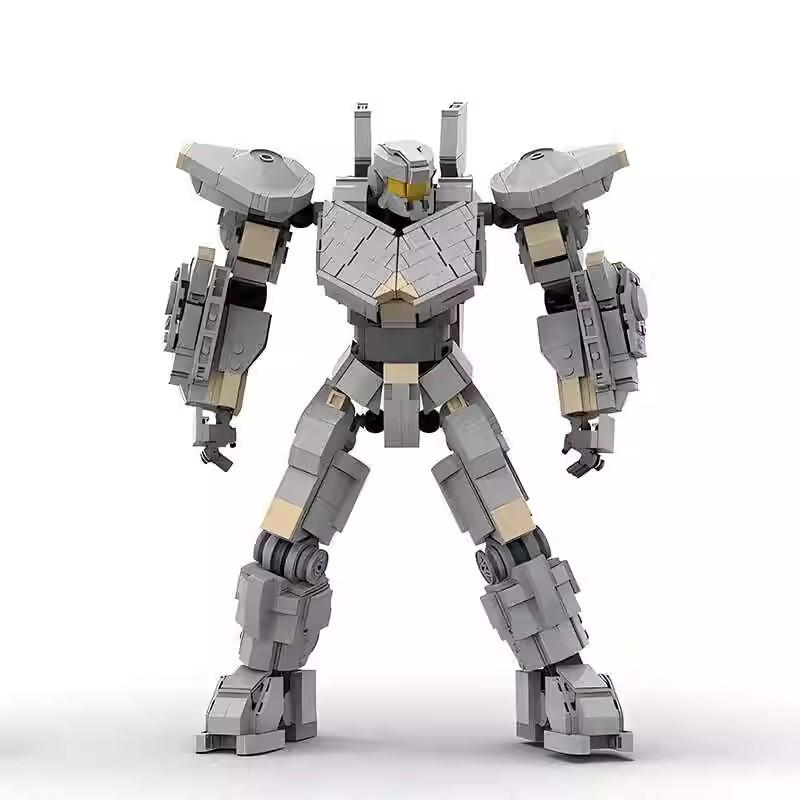 Bricklink MOC Pacifics Mecha Movie Technical Robot Sets Action Figures Mechanical Warrior Creative Building Blocks Kid Toys Gift