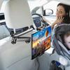 Car Headrest Tablet Holder Stand With Rotating Telescopic For 6-12.9inch Phone/tablet