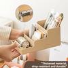 Step Divided Pen Holder Storage Box For Students Desks Stationery Storage