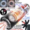 Automatic Male Masturbation Cup Fully Waterproof With Rotating & Vacuum Suction Modes Real Vagina Adult Sex Toys For Men