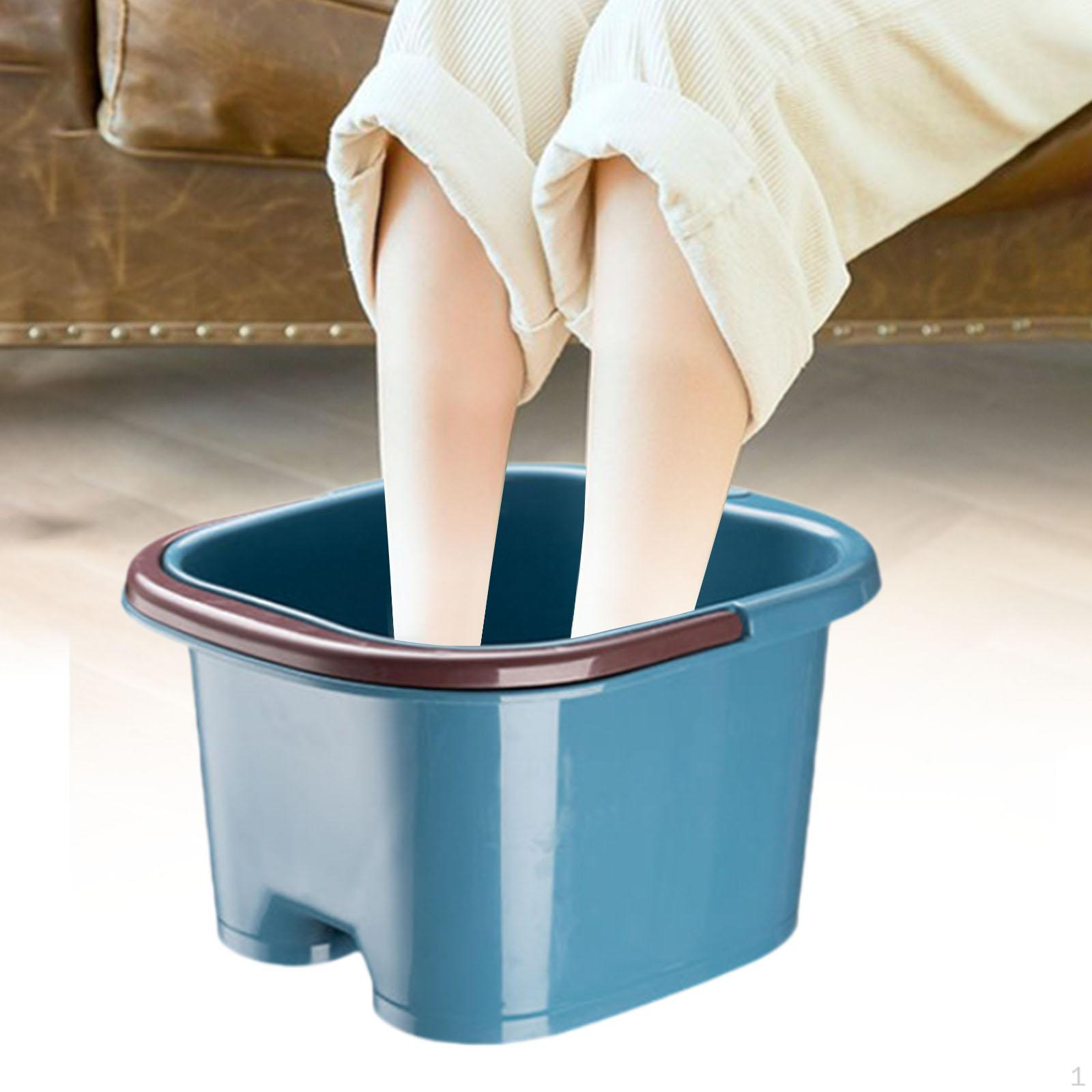 

Відро для ножної ванни Масажер для замочування ніг Багатофункціональний Міцний Легкий синій