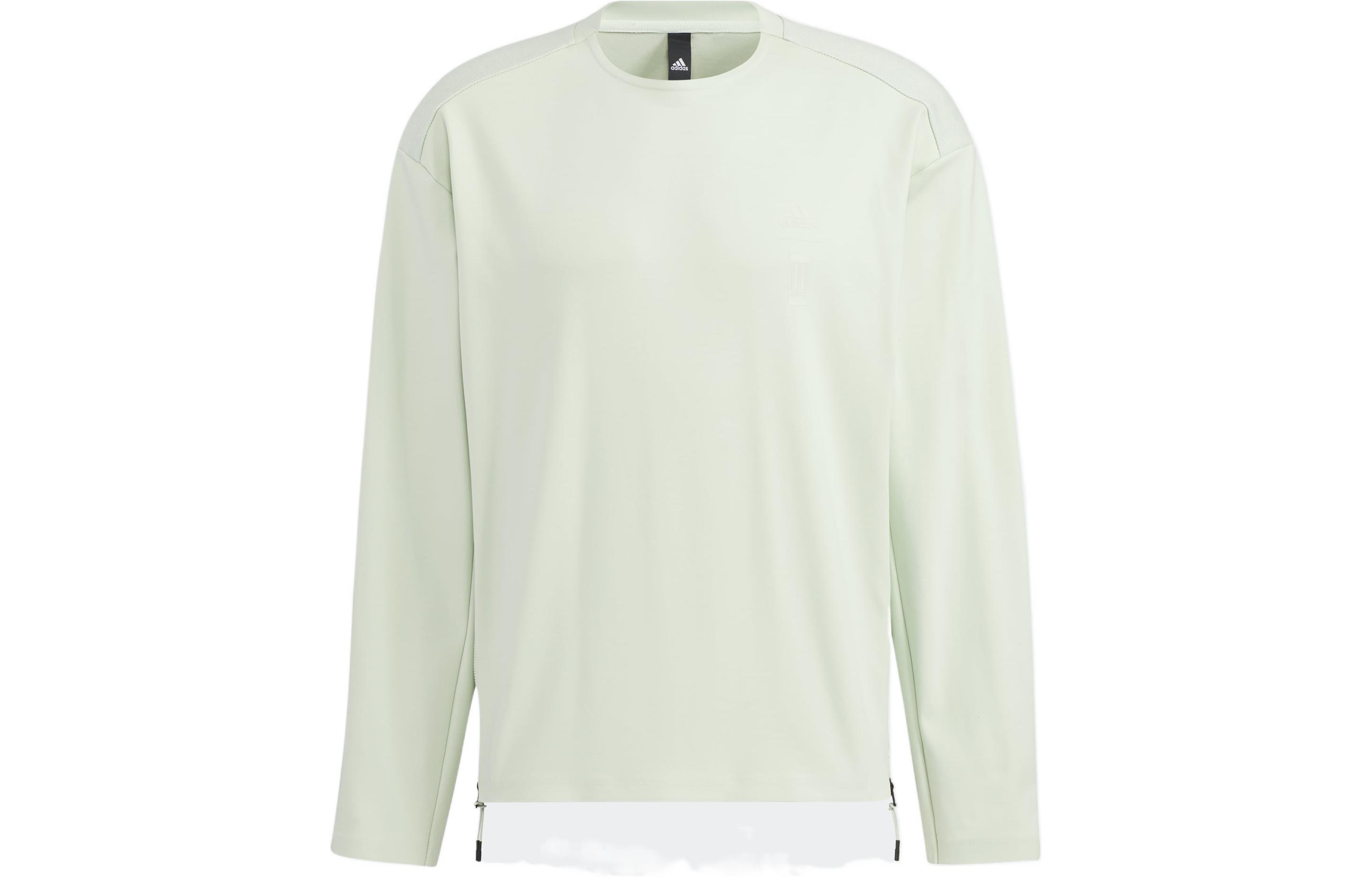 Adidas Sweatshirts Men s Green Crew Neck Moderate Regular HM2943 XL