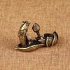 Brass Lotus Carp Fragrance Plug Retro Metal Zen Decoration Home Living Room Potted Fish Tank Landscape Decor Office DesktopDecor