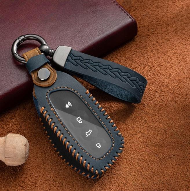 

Модный чехол для автомобильного ключа, защитная оболочка для Haval H9 F7x H5 H3 Great Wall 5 3 M2 H6 Coupe M4 H2 6 2022, автомобильные аксессуары синий