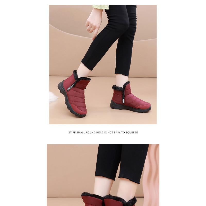 Sněhule, Zimní Teplé Zesílené Pánské a Dámské Párové Modely Bavlněných Bot, Nepromokavé Bavlněné Boty