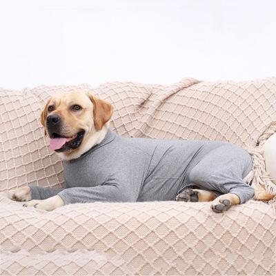 Elastic Dog Physiological Suit Breathable Warm Stripe Dog Jumpsuit Dog Pajamas Dog Calming Shirt Dog Four Legged Clothing