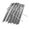 BHBL Garden Pegs Stakes Securing Lawn U Shaped Nail Pins SpaceFor Weed Control Membrane/Fabric/Artificial Grass