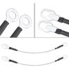 Truck Tailgate Cable,Tailgate Cables One Pair Pickup Truck Tailgate Tail Gate Rear Support Cable Strap for Ford Ranger Mazda 1993-2011