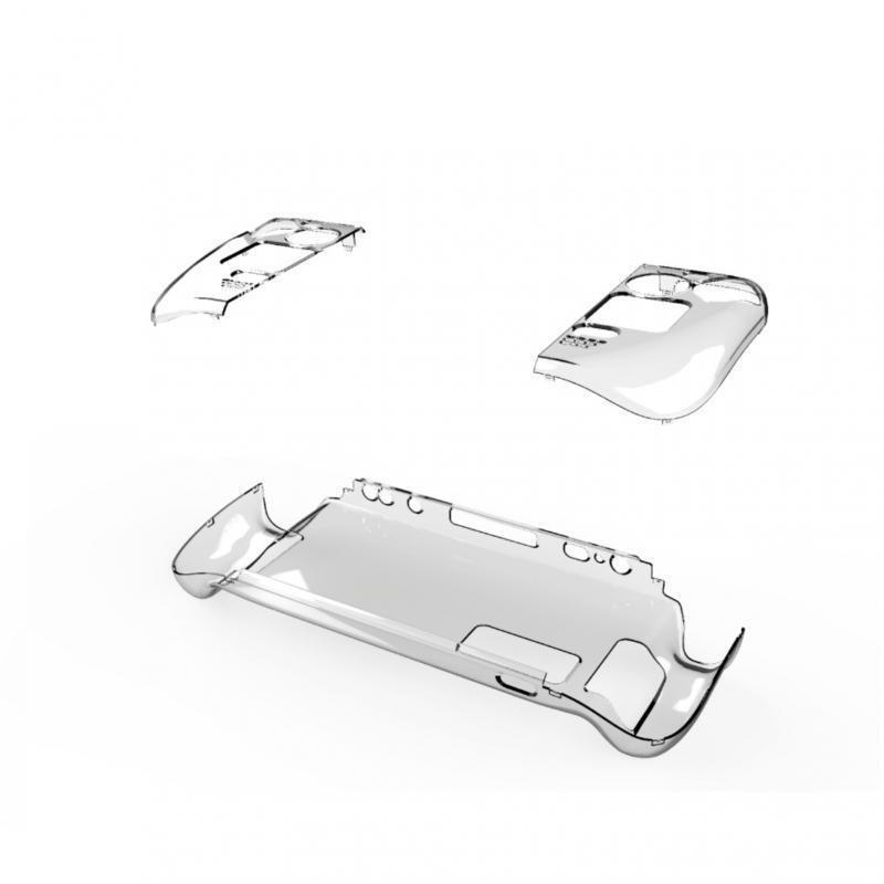 Transparent PC Hard Case for Steam Deck Host Split Crystal Protective Cases