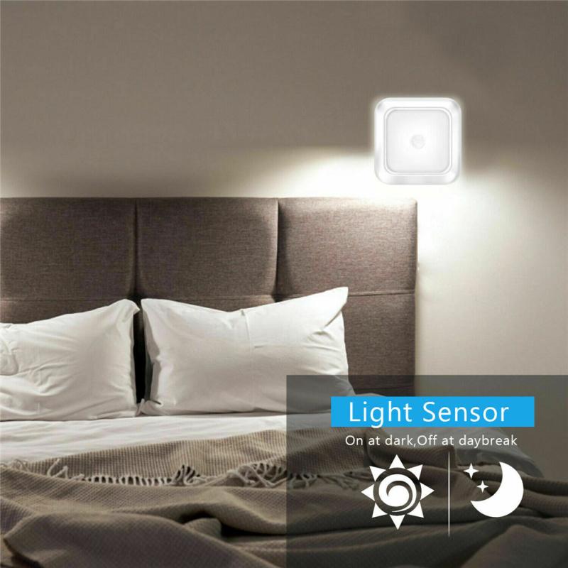 Led Cabinet Closet Stair Wall Lamp Built In Motion Sensor Night Light For Bathroom Kitchen Bedroom