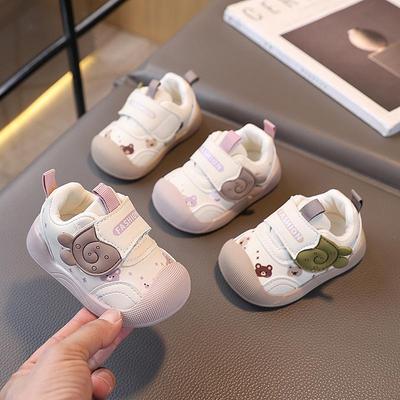 Leren Peuter Loop Schoenen Lente/Herfst: Antislip Zachte Zool voor Jongens & Meisjes