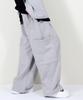 Deumakeu Side Pocket Wide One-Tuck Real Street Sweat Pants Gray