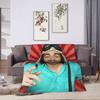 Danny Go Warm Soft Blanket  Kids Plush Throw Blanket Novelty Couch Chair Flannel Bedspread Sofa Bed Cover