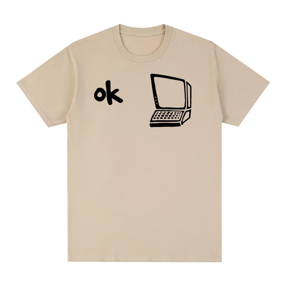 

2026Radiohead OK Computer Vintage Tshirt Rock Band Music Fans Cotton Unisex T Shirt New Tee Tshirt Womens Tops 2XL