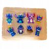 Zestaw 8 Figurek Stitch Lilo I Stich Gumowe Kolekcjonerskie Dla Dzieci