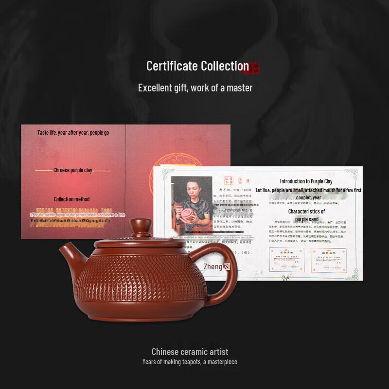 Qixuanyuan Zisha Purple Clay Teapot