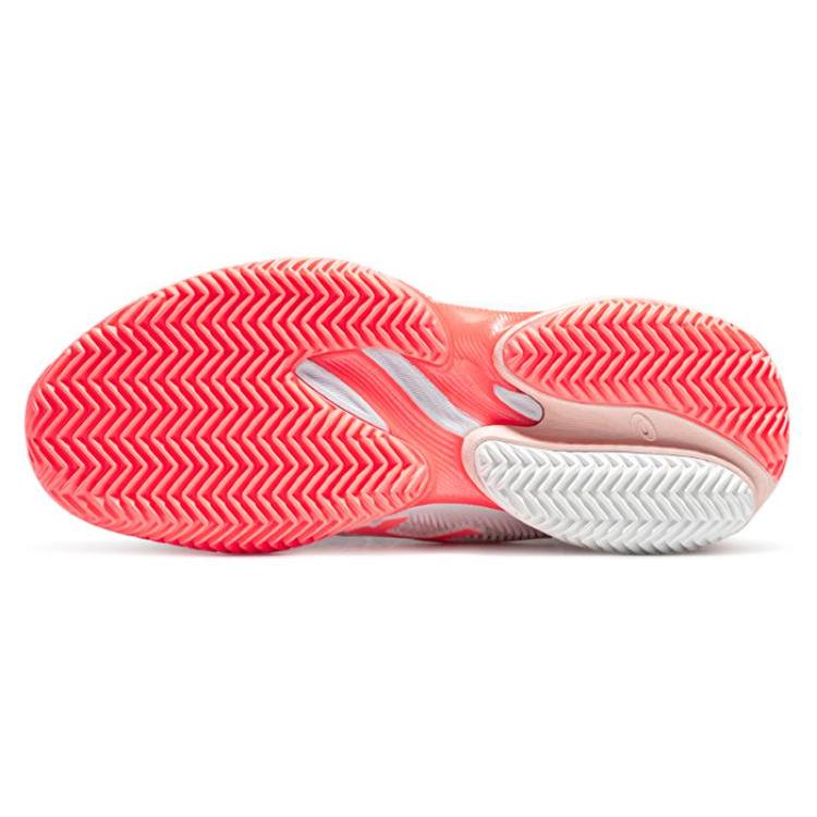 New ASICS Court Ff 3 Clay White Sun Coral Women's 1042A221-103