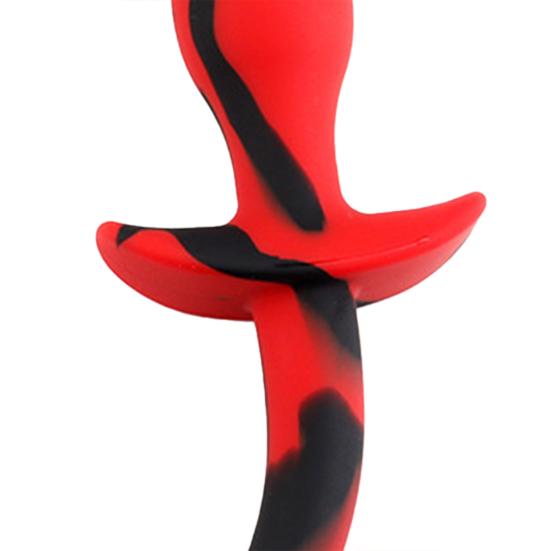 Utile plug stimolatore di testa Giocattolo sessuale igienico completo per la stimolazione della coda di volpe Plug di testa per la camera da letto