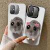 Lustiges trauriges Hamster-Meme Stoßfeste Handyhülle für Xiaomi Poco X7 X6 X5 X3 Pro F7 Ultra M8 Redmi 15C 15 14C 13C 12C 10C 13 12 10