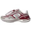 2.0 Mesh, Leather Low Top Casual Shoes Men's Red Gray 814040 FAD5T 8754