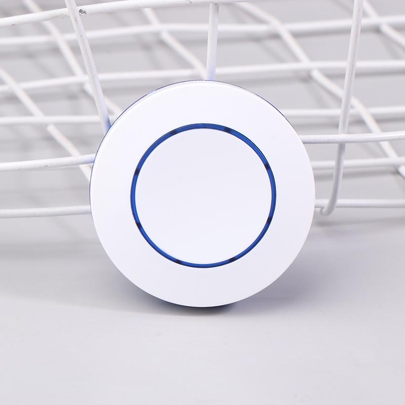 Interruttore luce wireless RF 433 MHz 220 V 110 V 10 A con ricevitore relè, mini pulsante rotondo, pannello a parete, telecomando per lampada a LED