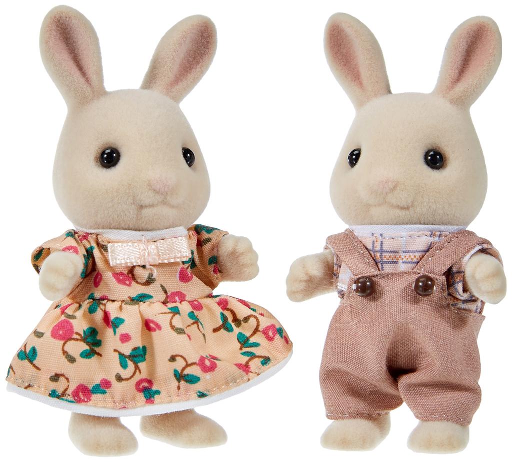 (Rodina) - Sylvanian 4108 Families Rodina mléčných králíčků